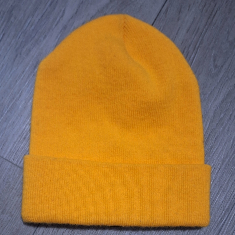 Spice Girls Hat Touque Adults One Size Unisex Yellow - Picture 3 of 4